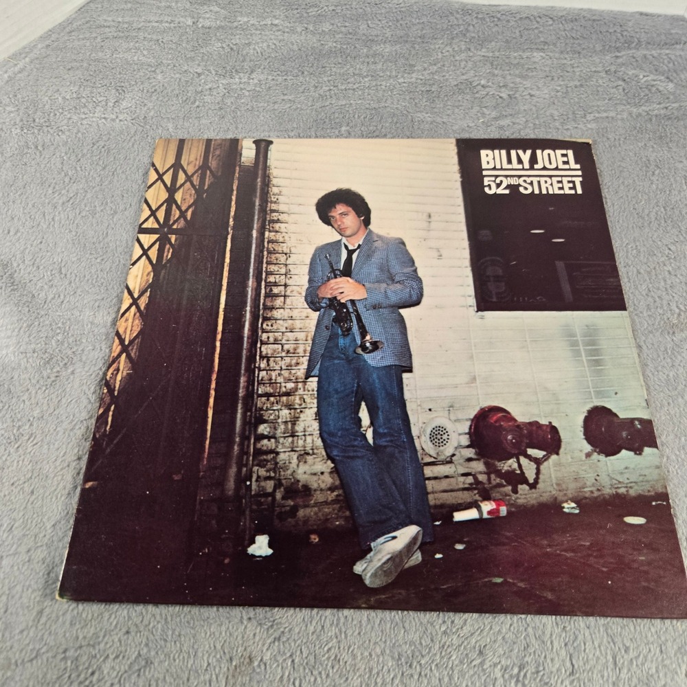 Billy Joel 52nd Street Vinyl LP Record Columbia FC 35609 1978 Classic Rock Works